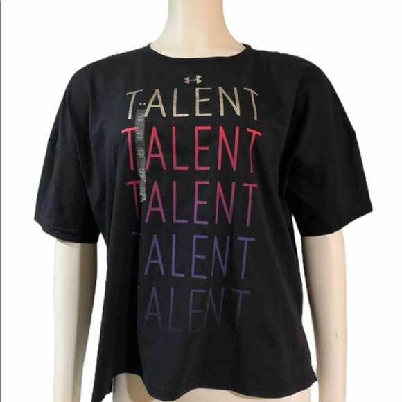 Under Armour TALENT Crop Shirt - Picture 1 of 4